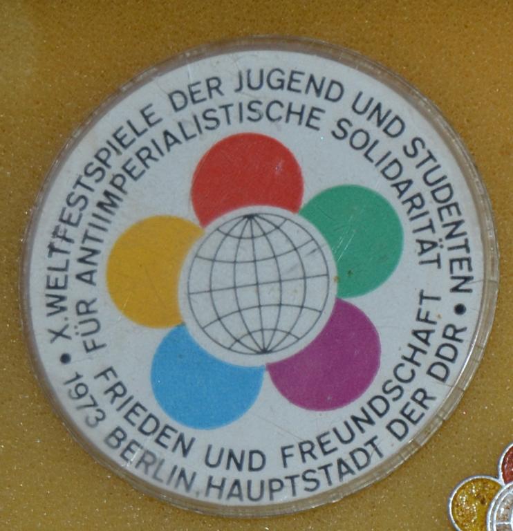БЕРЛИНСКИЙ ФЕСТИВАЛЬ МОЛОДЁЖИ И СТУДЕНТОВ 1973. ОРИГИНАЛ.