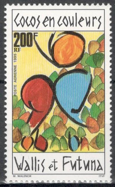 Уоллис и Футуна, 1995, № 678, € 5,5, MNH,авиа, полн., искусство, живопись