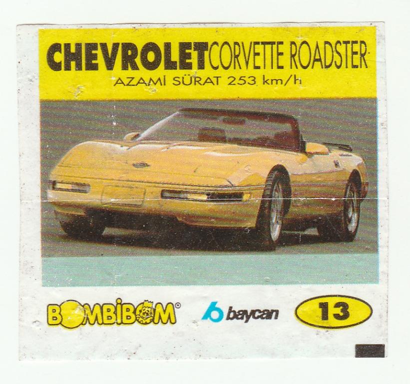 Вкладыш Bombibom b baycan (1-90) 3 серия № 13