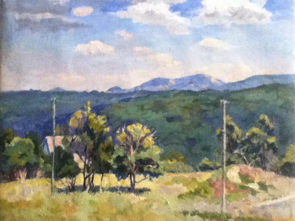 "В горном Крыму " х.м.  40 х50 см