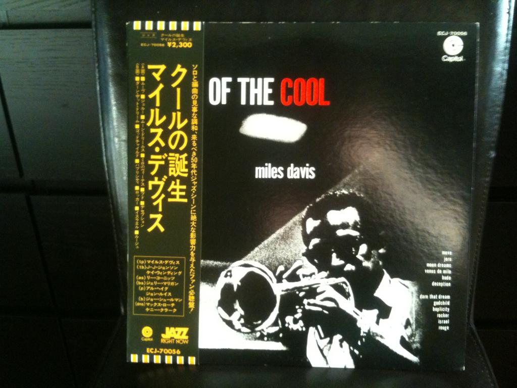 Пластинка Miles Davis Birth of the Cool 1957 Japan OBI