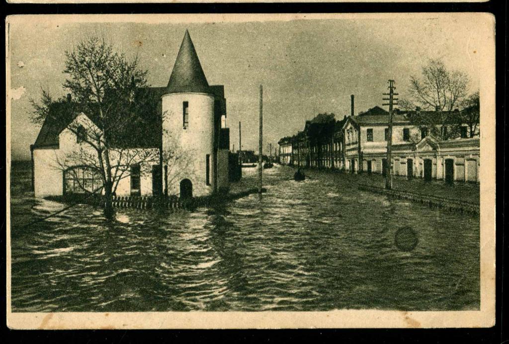 584 Общество спасания на водах Нижний Новгород наводнение 1926 Окская набережная