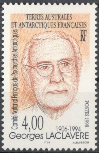 TAAF,1998, № 378, € 1,4 , MNH, полн., выдающиеся личности
