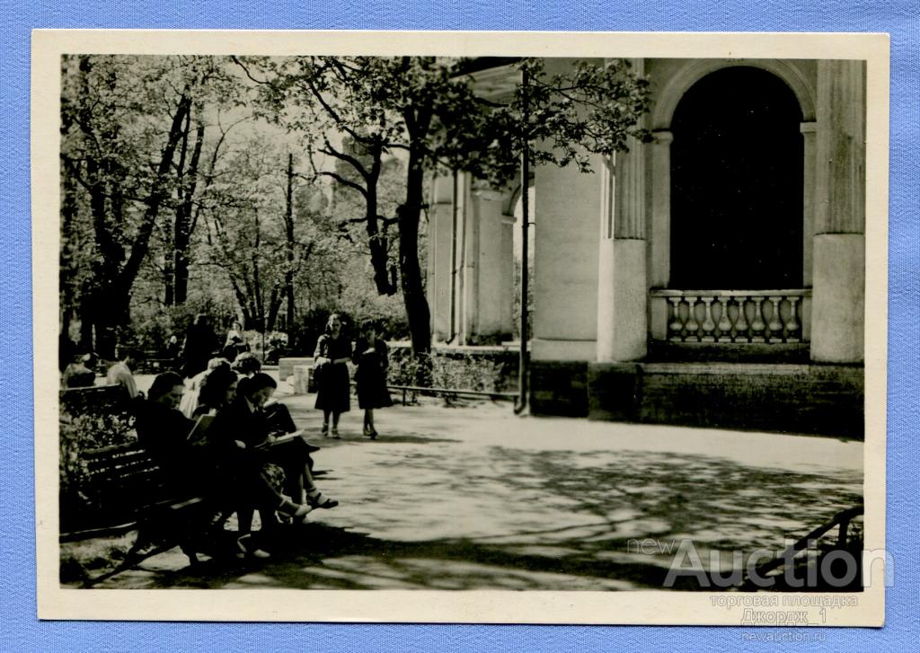 Ленинград В Михайловском саду Ленфотохудожник 1953 L128