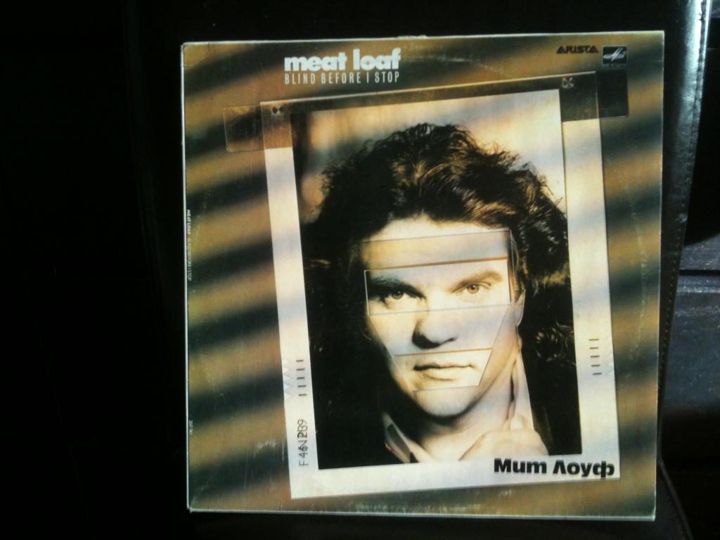 Пластинка Meat Loaf - Blind Before I Stop 1986