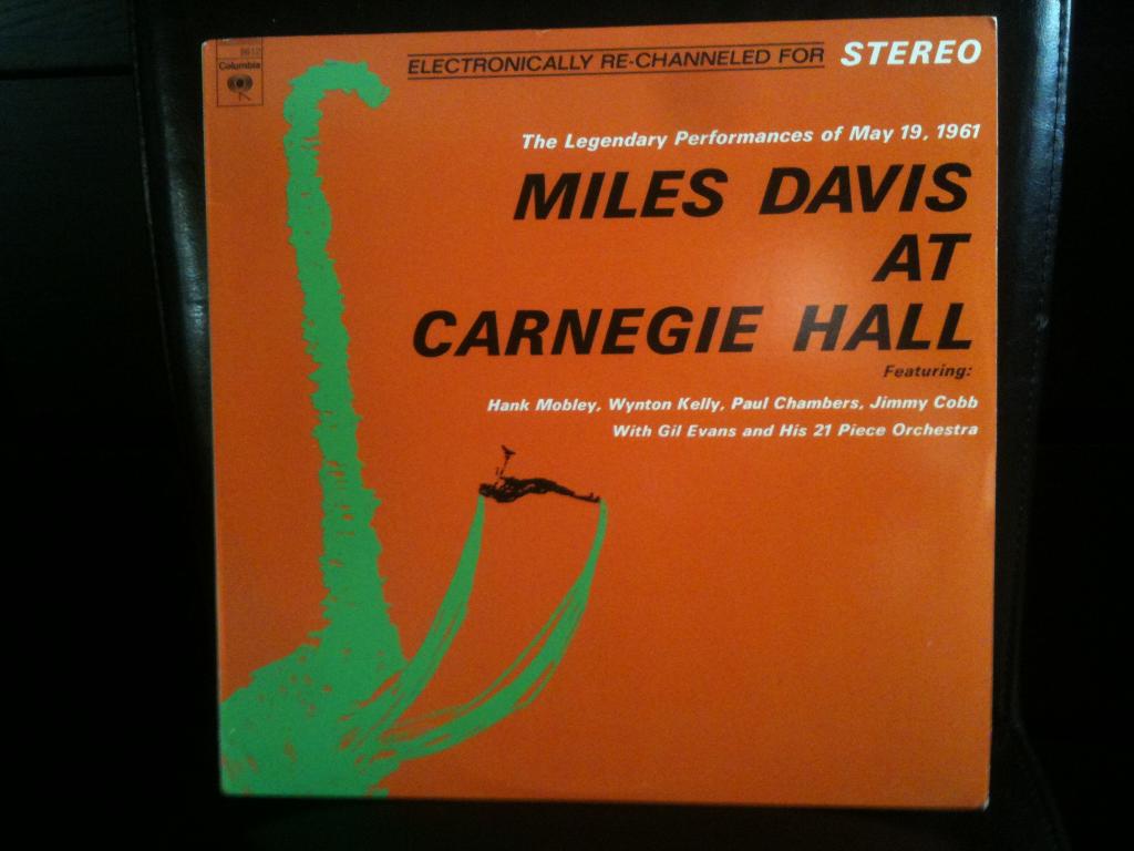 Пластинка Miles Davis at Carnegie Hall 1961 USA original