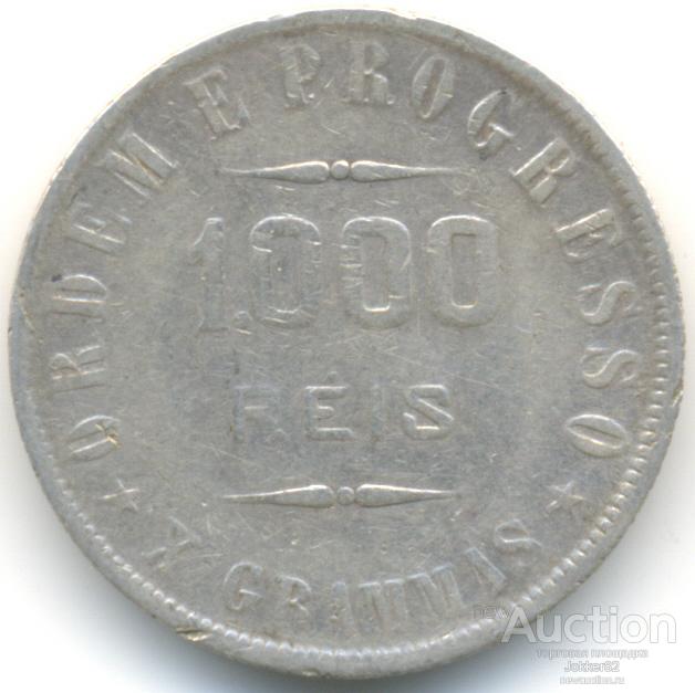 Бразилия 1000 рейс 1909 лот-783