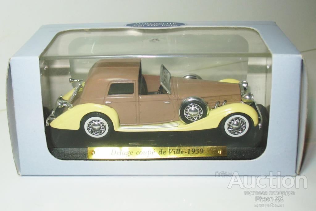 1/43 Delage D8 120 Coupe de Ville 1939 (Solido)