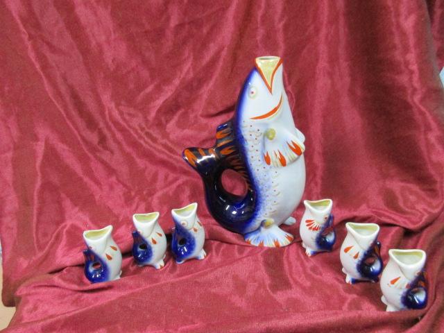 ГРАФИН. РЫБКИ. РЮМКИ — покупайте на Auction.ru по выгодной цене. Лот из ...