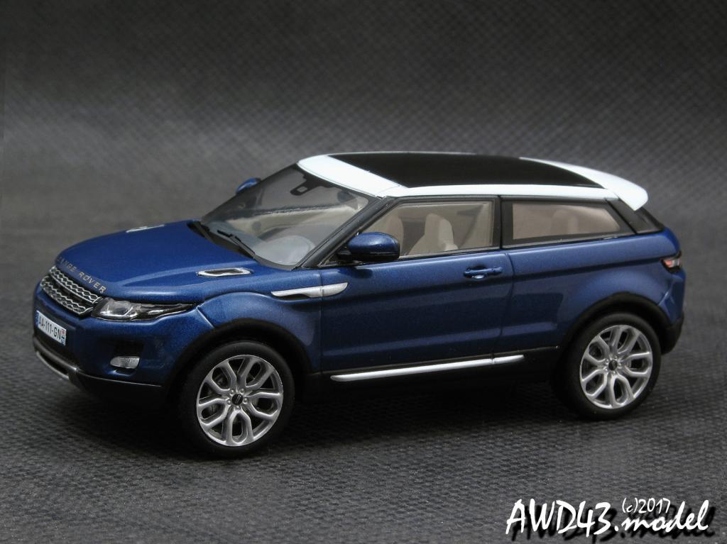 Land Rover Range Rover Evoque 3 Doors 2011 D Blue 1 43 Ixo Pokupajte Na Auction Ru Po Vygodnoj Cene