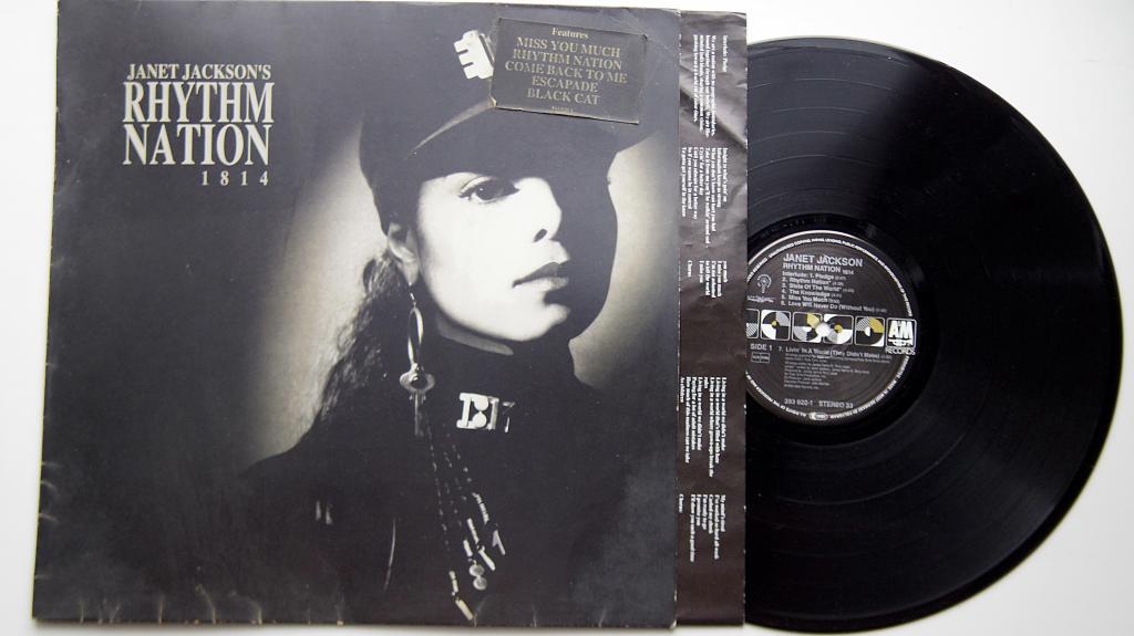 Janet Jackson’s Rhythm Nation 1814 (N/Mint)!!!Одна на Аукционе!!!