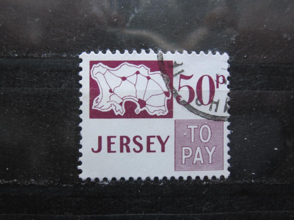 Джерси доплатная марка  "Карта"