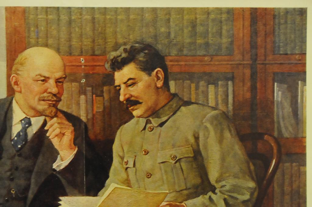 Сталин ленин картина