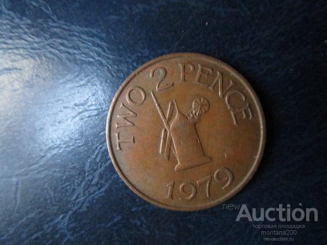 гернси 2 пенса 1979