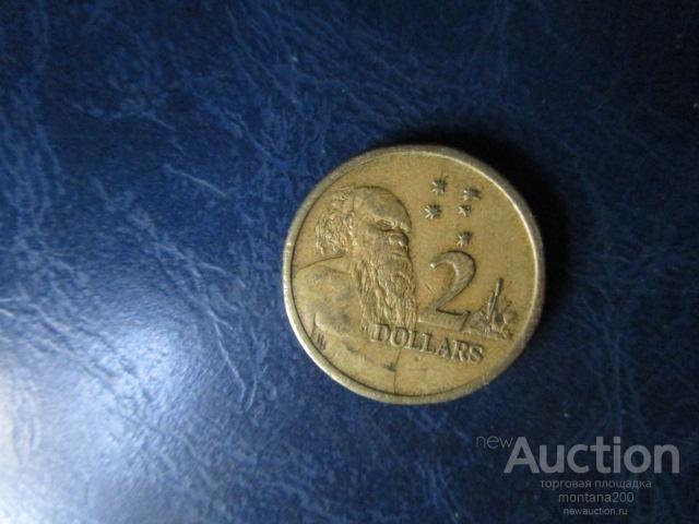 австралия 2 доллара 1988