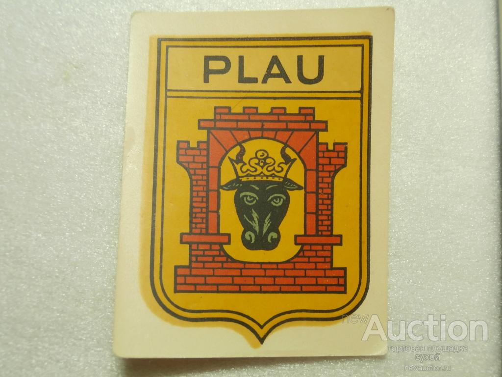 ПЕРЕВОДНАЯ КАРТИНКА ГДР DDR 1971 PLAU Abziehbild Schiebebild