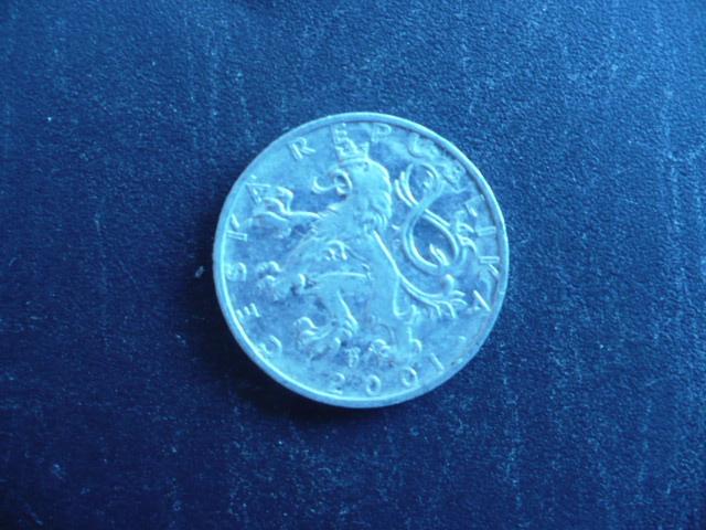 Чехия. 50 геллеров 2001 г.