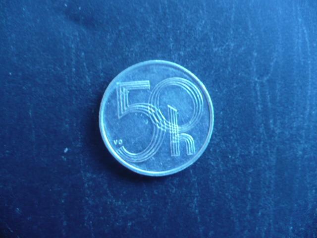 Чехия. 50 геллеров 1993 г.