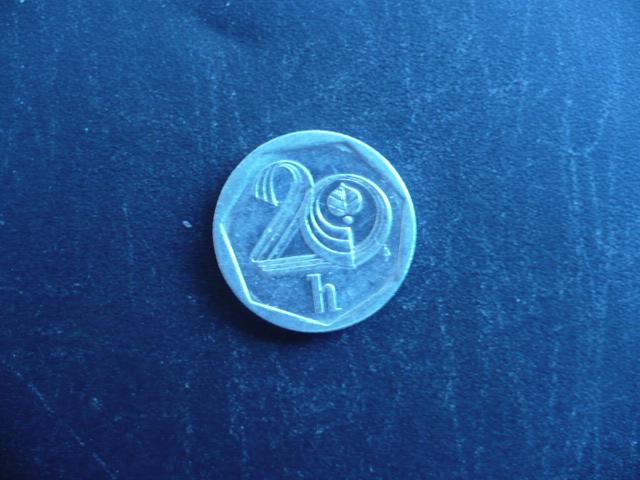 Чехия. 20 геллеров 1999 г.