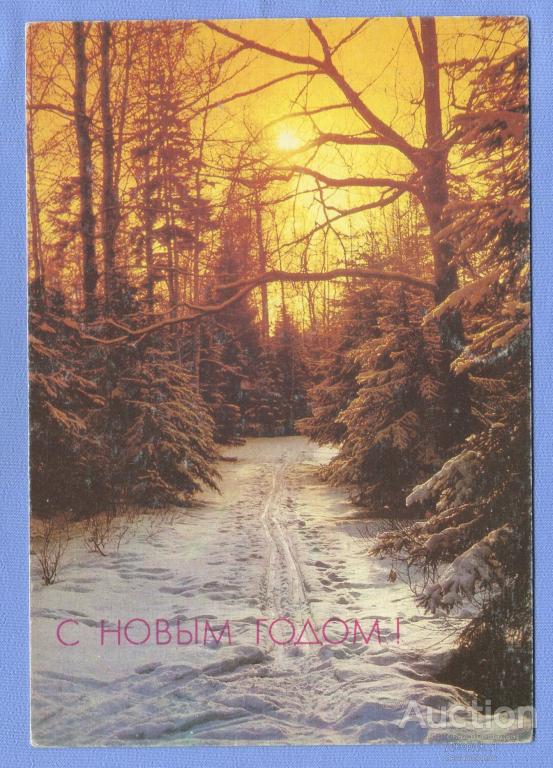 С Новым Годом! фотокомпозиция П. Костенко 1991 О605