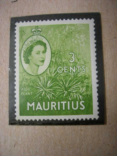 Маврикий 1953 Елизавета II/флора (цветы)    MNH