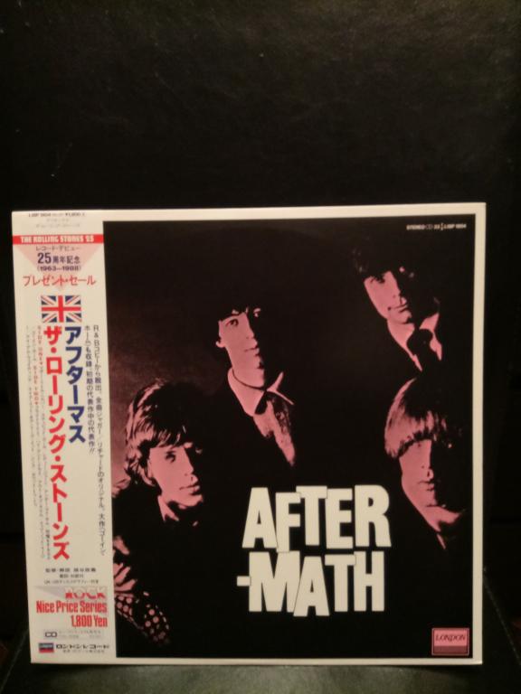 Пластинка The Rolling Stones Aftermath 1966 Japan OBI original
