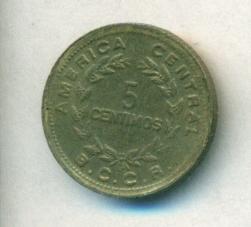 Коста-Рика 5 сентимо 1979 KM#184.3а