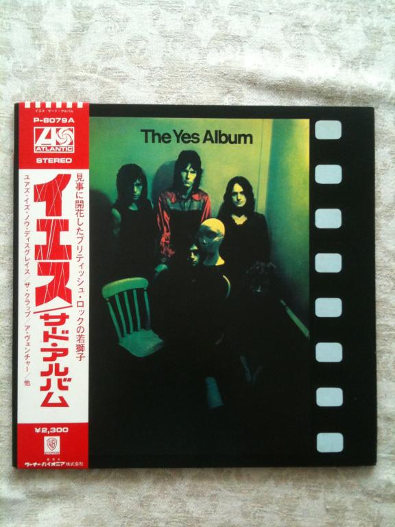 Пластинка YES Yes Album 1971 Japan OBI original + booklet