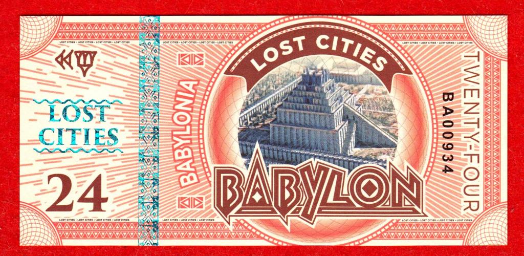 Вавилон купюры. Купюра Вавилонская. Банковские билеты Вавилон. Купить 24 доллара