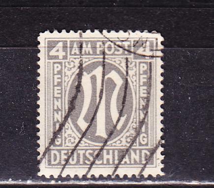 Германия, 1945-46 г., зубцы 14-14,5, гаш