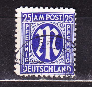 Германия, гаш, 1945-46 г., зубцы 11
