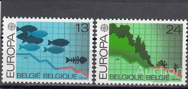BELGIQUE  БЕЛЬГИЯ  Европа пара  1986  Сост**
