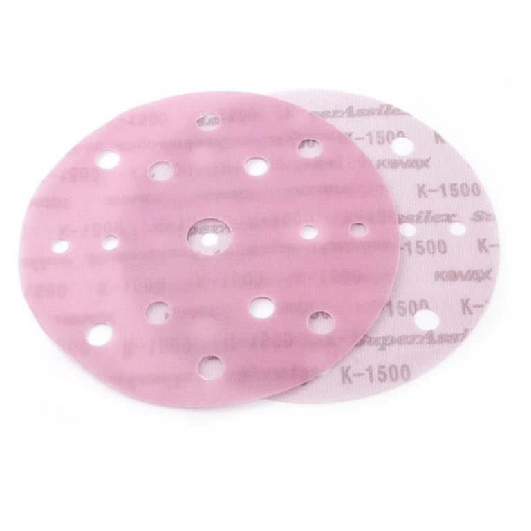K1500 152мм KOVAX Superassilex Peach Круг, с 15 отверстиями