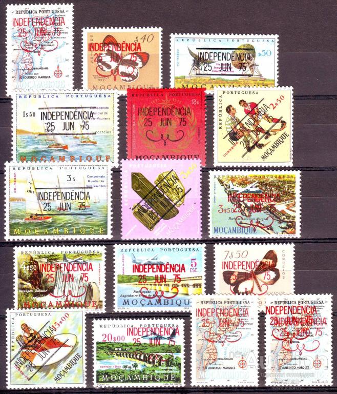 Мозамбик (Респ.) Mi № 575 ... неполная 1975г.