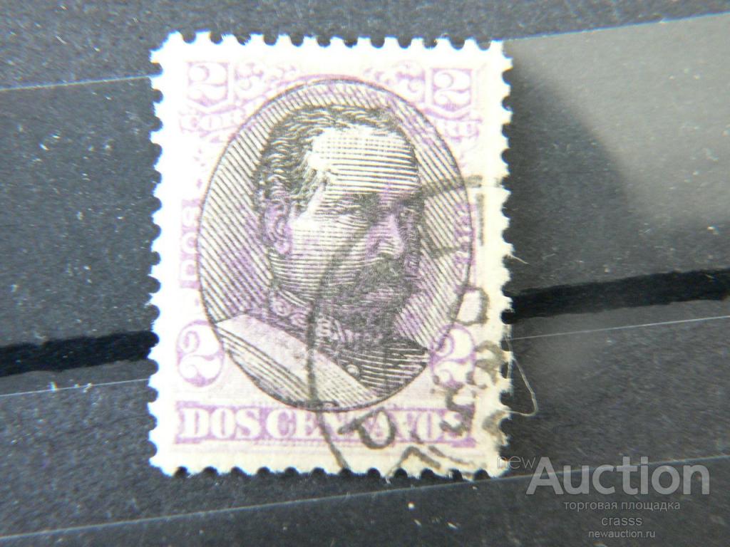 1901 Перу 2c с надпечаткой!!! Нечастая!!!!! 