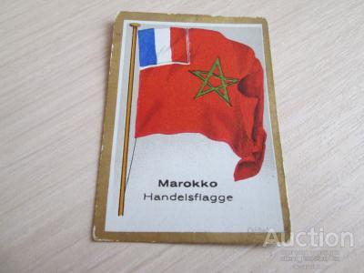 3й рейх,Германия, редкая карточка, открытка , вкладыш  - флаги олимпиады  1936 года