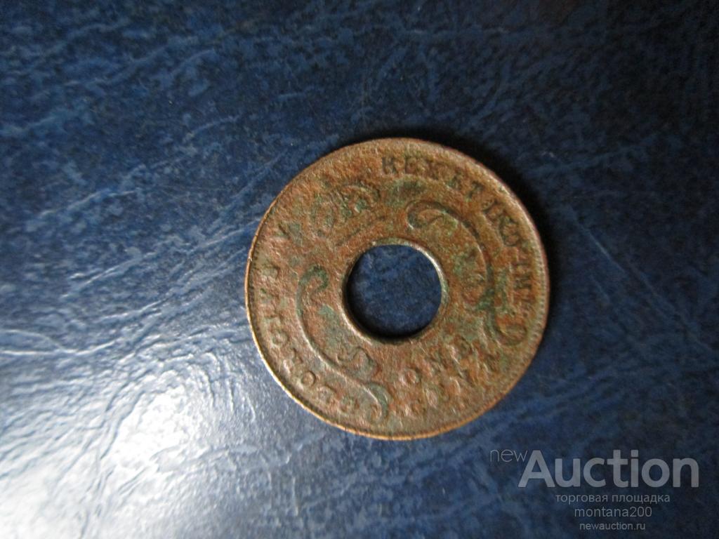 британская восточная африка 1 цент 1925