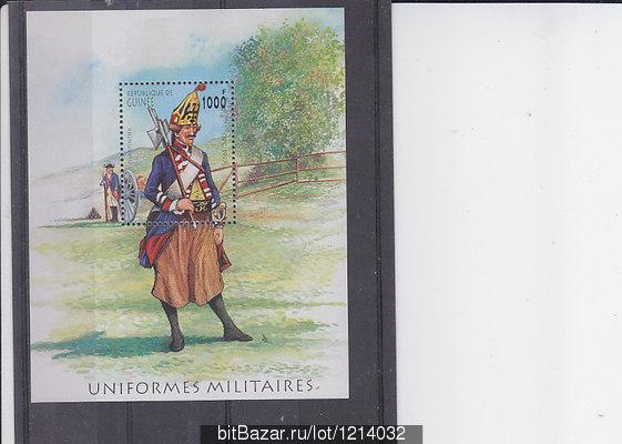 Гвинея,1997,бл.511**Военная униформа