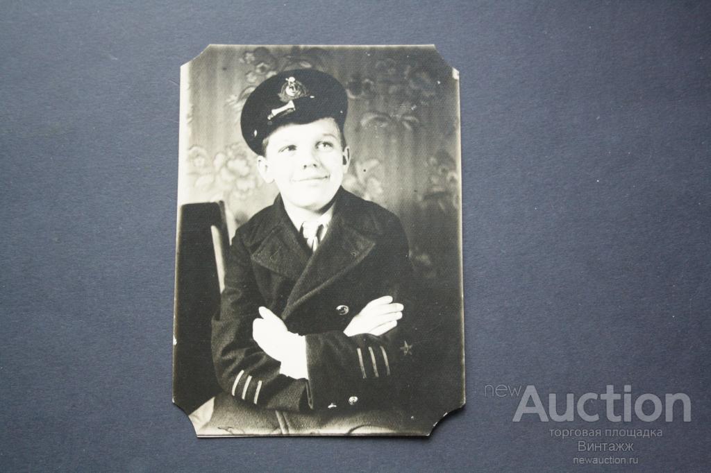 Фото Мальчик в морском кителе 1937