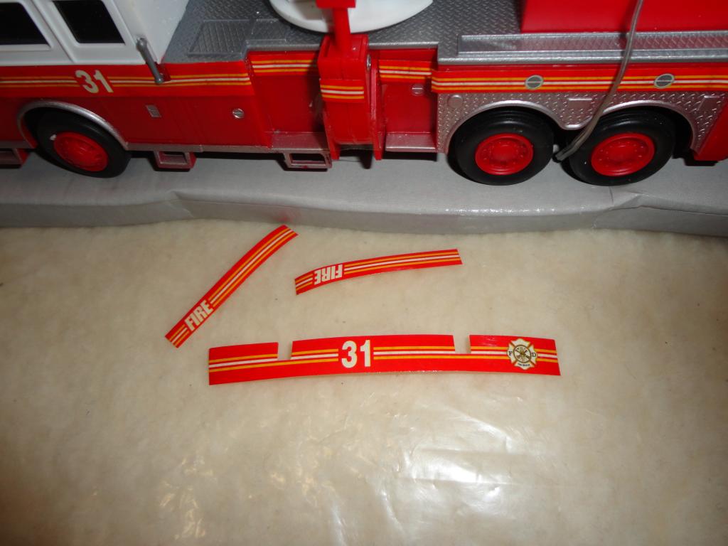Scale model 2001 пожарная
