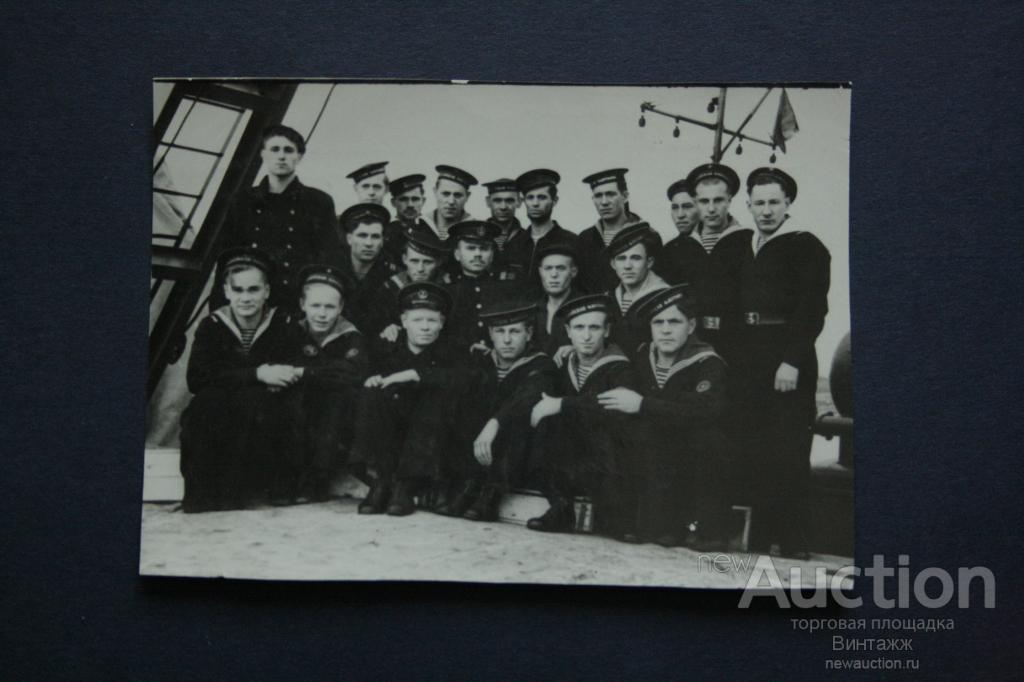 Фото Моряки Каспийской флотилии  1954