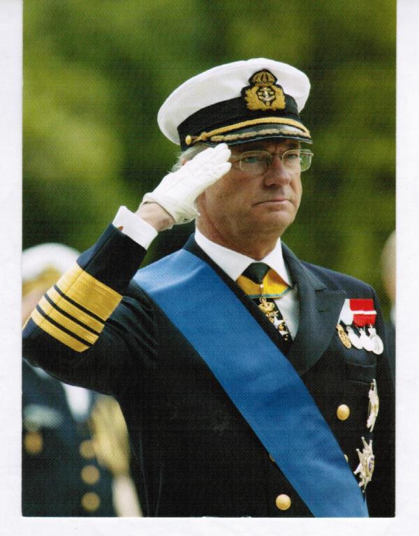 Король Швеции Карл XVI Густав