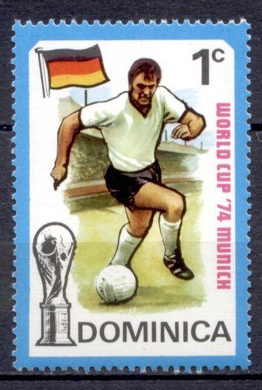 Спорт Футбол Футболисты 1мар** Доминика 1974
