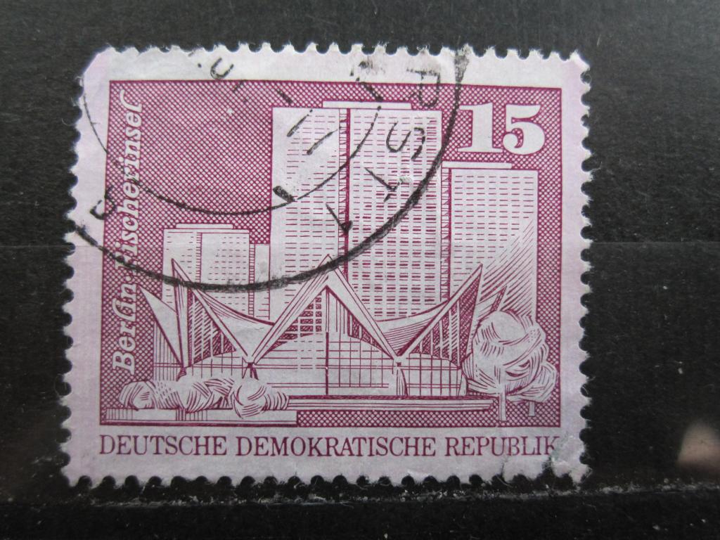 ГДР серия "Строительство в ГДР", остров Фишер, (большой формат) Берлин