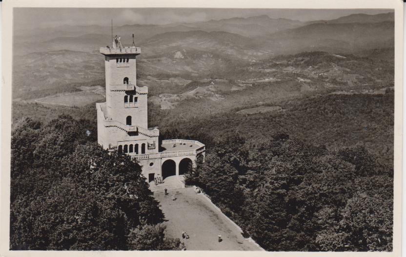 Почтовая карточка г. Сочи. Башня на горе Ахун. 1963г.