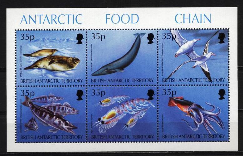 БАТ Британская Арктика Фауна 1994 MNH
