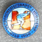 Чемпионат мира по конькобежному спорту. Осло. 1956 г. тяж. мет. серебр.