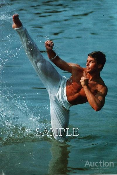 ЖАН-КЛОД ВАН ДАММ Фотография А6 