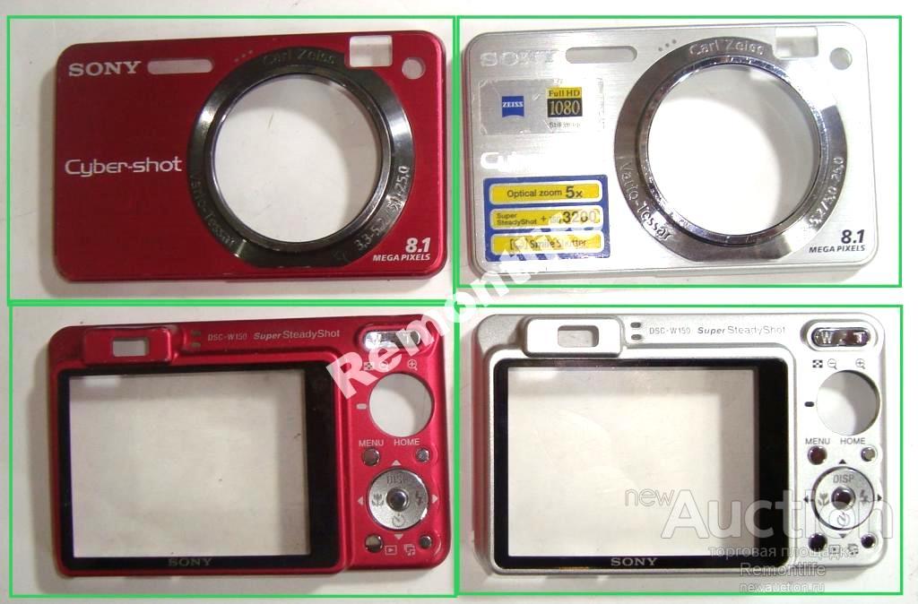 Sony DSC-W150 W150 корпус перед зад 