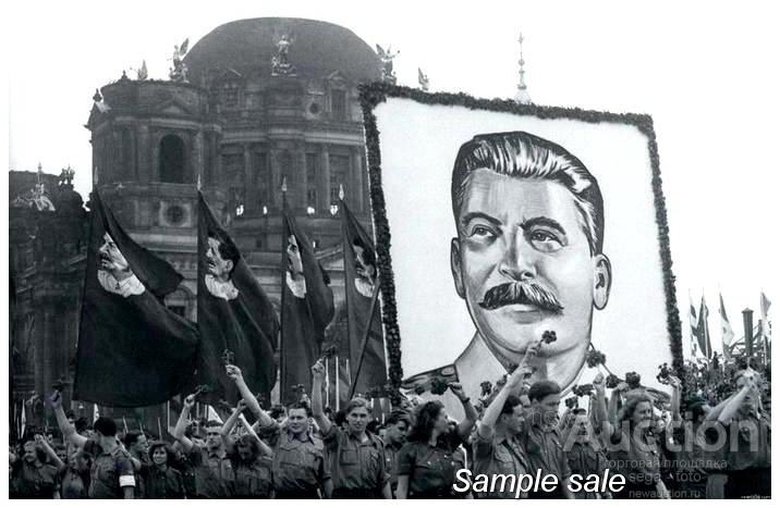 СТАЛИН И.В. ПАРАД Фотография А6 